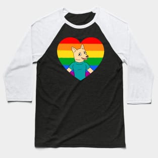 Pride Dog Baseball T-Shirt